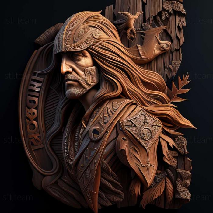 3D модель Гра Rogue Warrior (STL)